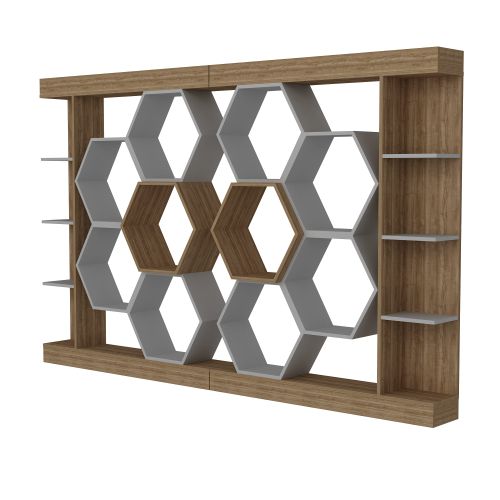 Sueno - White, Walnut White
Walnut Bookshelf slika 8