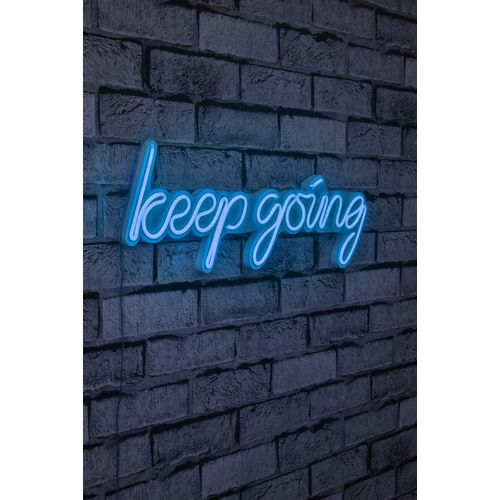 Wallity Ukrasna plastična LED rasvjeta, Keep Going - Blue slika 1