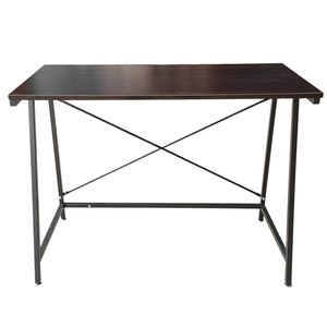 Moderan radni stol u LOFT stilu tamno smeđi