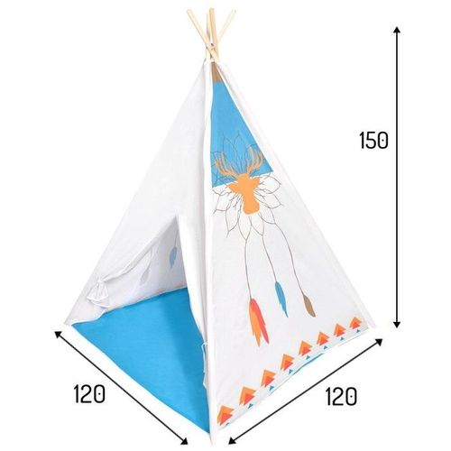 Eco Toys Šator Wigwam Blue slika 2