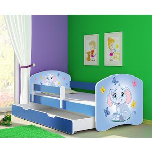 ACMA Dječiji krevet Acma II sa ladicom Blue - 160x80cm - Dezen 26