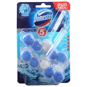 Domestos osvježivač za wc školjku power 5 2x55g