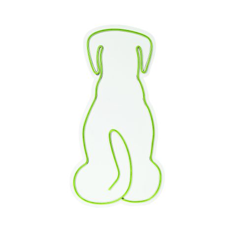 Wallity Ukrasna plastična LED rasvjeta, Doggy - Green slika 5