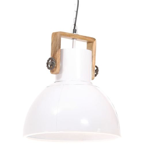 Industrijska viseća svjetiljka 25 W bijela okrugla 40 cm E27 slika 29
