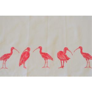 Kuhinjska krpa print Flamingos1 45x70cm 3205
