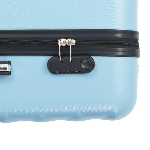 3-dijelni set čvrstih kovčega plavi ABS slika 24
