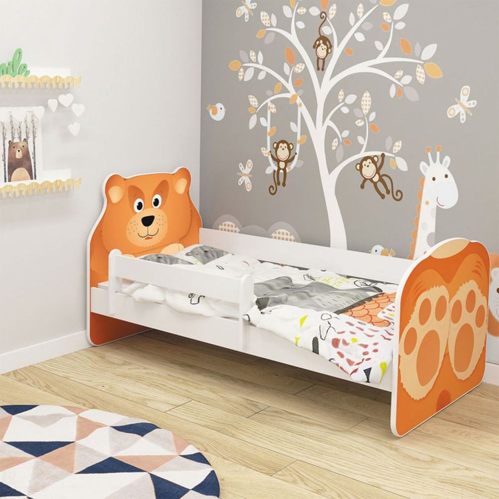 ACMA Dječiji krevet Acma VII Animals - 160x80cm - Dezen 05 slika 1