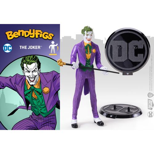 NOBLE COLLECTION - DC - BENDYFIGS - JOKER (STRIPOVI) slika 2