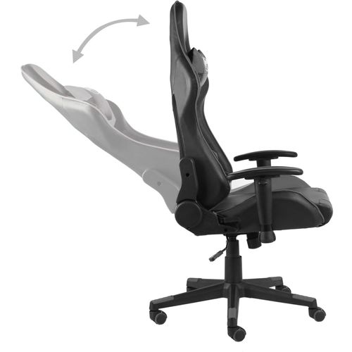 Okretna igraća stolica siva PVC slika 15
