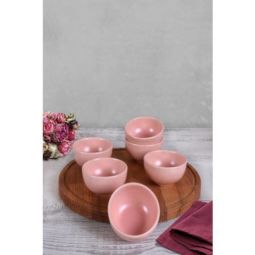 Hermia Concept Set posudica za umake, Bulut Mat Light Pink Snack - Sauce 8 Cm 6 Pieces slika 1