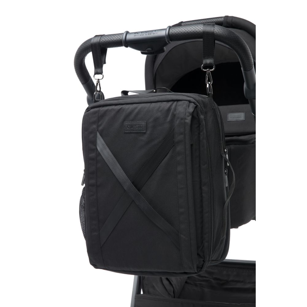 MAST Torba za roditelje Cross X, Crna slika 4