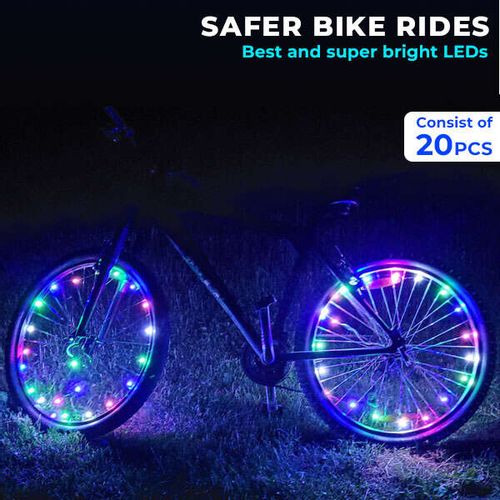 Koshing - LED svjetla za kotače bicikla slika 6