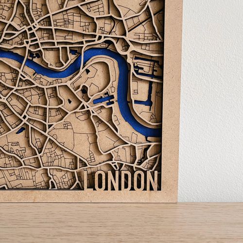 3D mapa grada "London"🇬🇧 slika 2