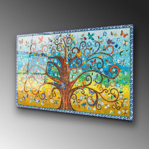 UV-211 70 x 100 Multicolor Decorative Tempered Glass Painting slika 4