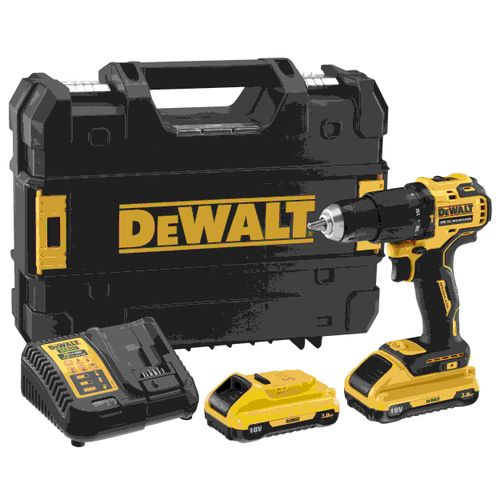 Dewalt DCD709L2T aku xr udarna bušilica/odvijač 18v 2x3.0ah  slika 1