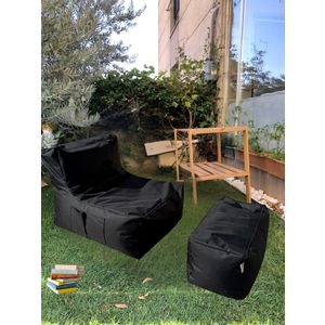 Xxl Sedir - Crni Set Bean Bag-a (2 Komada)