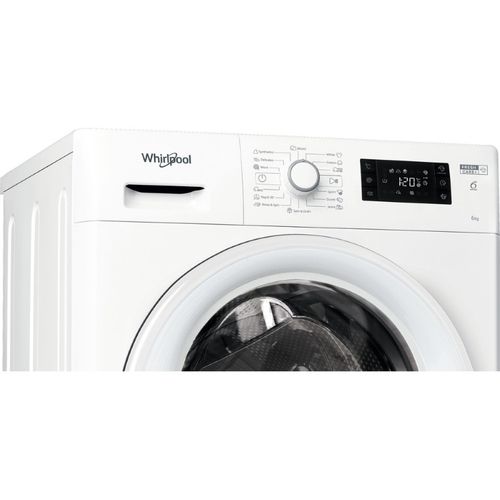 Whirlpool FWSG 61251 W EE N Veš mašina, 6 kg, 1200 rpm,  6th Sense, FreshCare+, slim dubina 42.5 cm slika 4