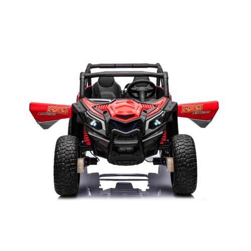 Buggy na akumulator UTV X3 Off-Road 4x4 - dvosjed - crveni slika 3