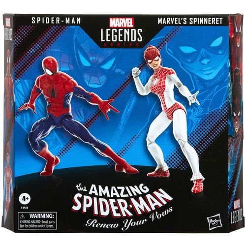 Marvel Legends The Amazing Spiderman - Spiderman and Marvel Spinneret set 2 figure 15cm slika 1