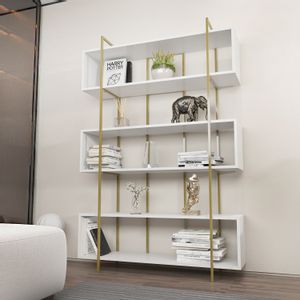 Bruti - White, Gold White
Gold Bookshelf