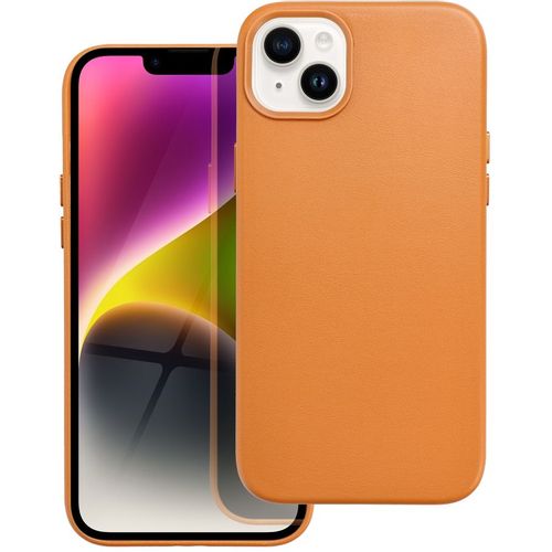 Kožna maska Mag Cover za iPhone 14 Plus narančasta slika 3