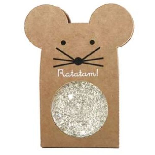 Ratatam Glitter loptica skočica - srebrni miš slika 1