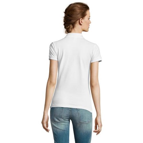PEOPLE ženska polo majica sa kratkim rukavima - Bela, XL  slika 4