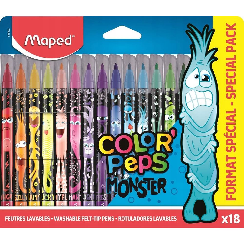 MAPED flomasteri 18/1 MONSTER MAPED slika 1