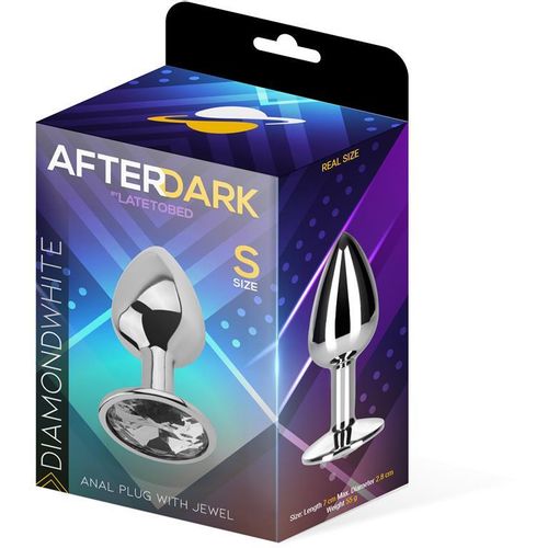 Afterdark Aluminium Diamond Butt Plug S/M/L slika 17