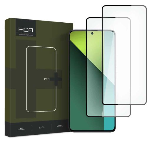 KALJENO STAKLO HOFI GLASS PRO+ 2-kom ZA XIAOMI REDMI NOTE 13 5G / 13 PRO 4G / 5G crno slika 1