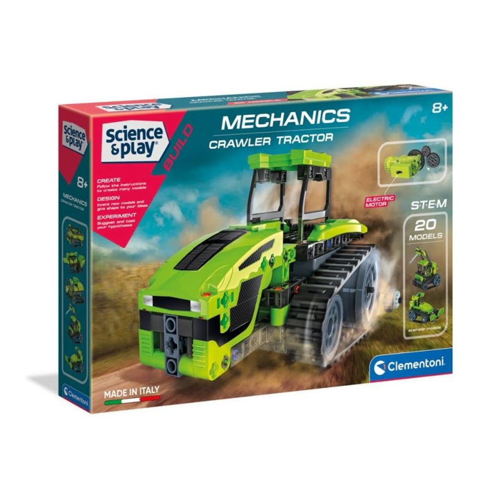 Clementoni Science&Play Mechanics Crawler Tractor slika 1