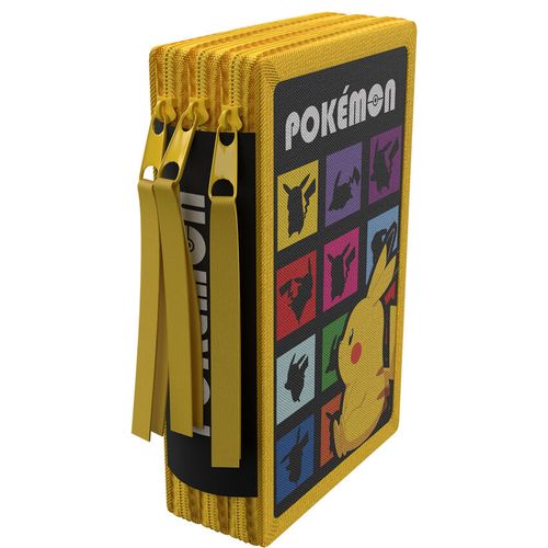 Pokemon triple pencil case slika 1