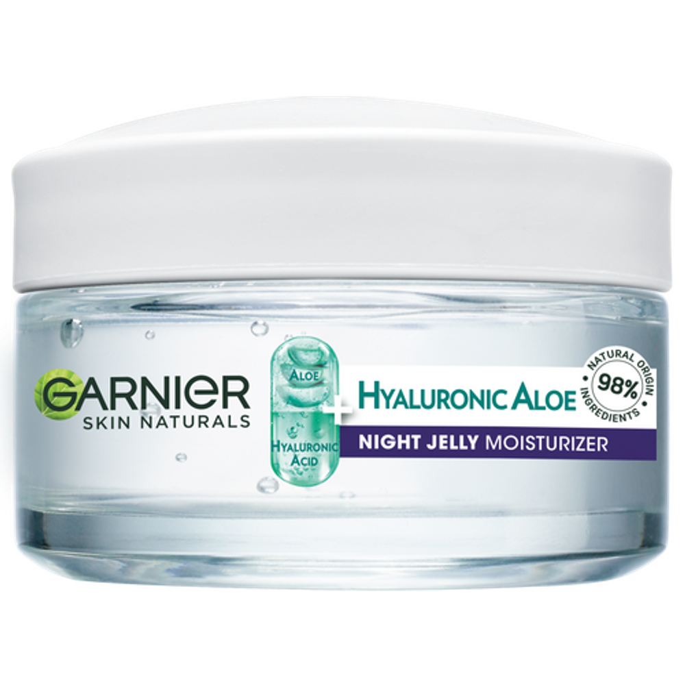 Garnier Skin Naturals noćna krema za lice Hyaluronic Aloe Jelly 50ml slika 1