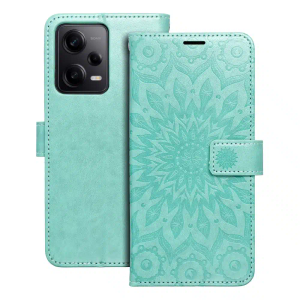 MEZZO Book case preklopna torbica za XIAOMI Redmi NOTE 12 PRO 5G mandala green