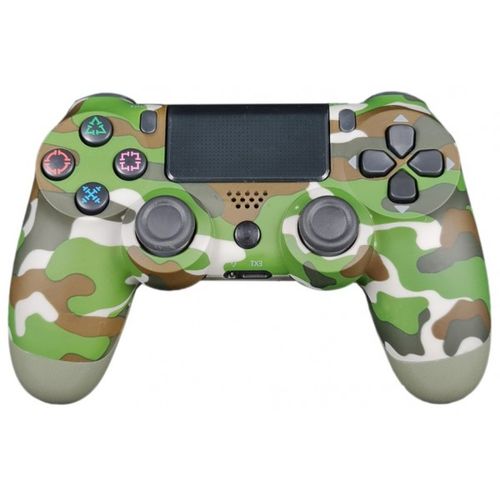 JPD-Wireless-Thrillershock PC/PS4 CAMO GREEN Gembird Bezicni gamepad sa dvostrukom vibracijom slika 3