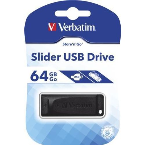 Verbatim Slider USB 64 GB (98698) slika 1