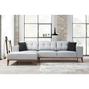 Atelier Del Sofa Montana Corner Left (Chl+3R) Svetlosivi Ugao Kauč-Krevet