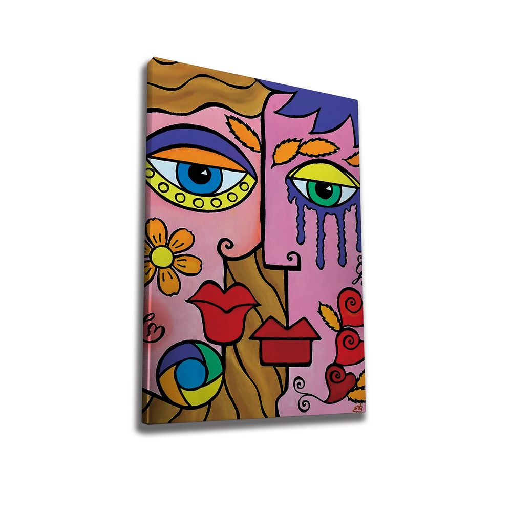 Dekorativna Slika na Platnu WY211 (50 x 70 cm) - Višebojna slika 3
