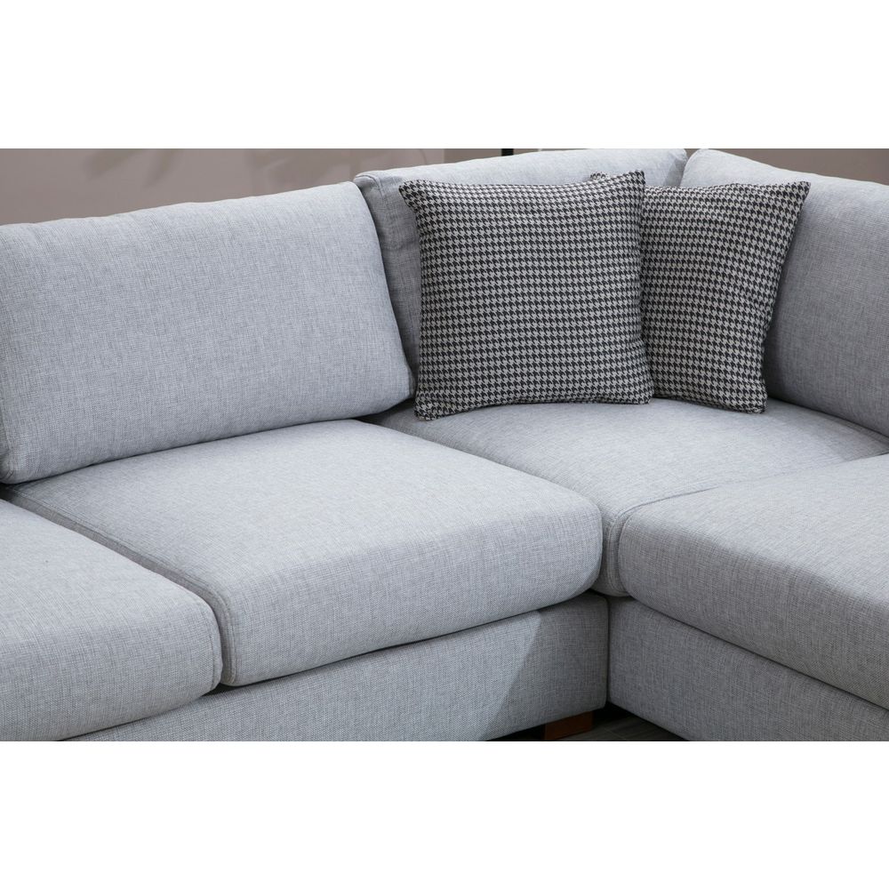Siva Ugaona Sofa Loop 4 slika 13