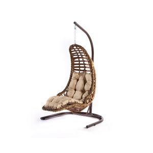 Bodrum Brown Garden Single Swing Chair