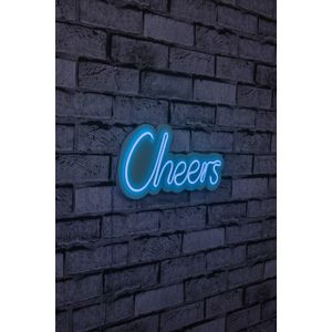 Wallity Ukrasna plastična LED rasvjeta, Cheers - Blue