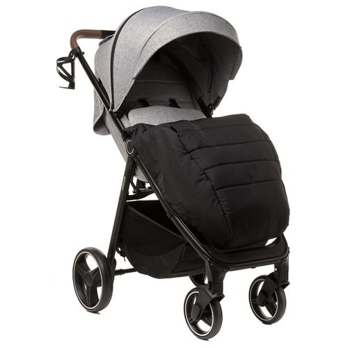 4BABY kolica Stinger - Melange Light Grey slika 2