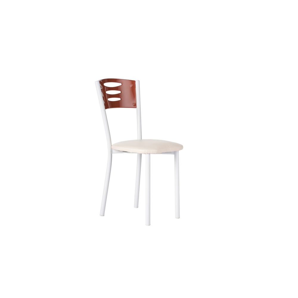 Set Stolica Polo - 1301 - boje: smeđa, bijela (2 komada) slika 2