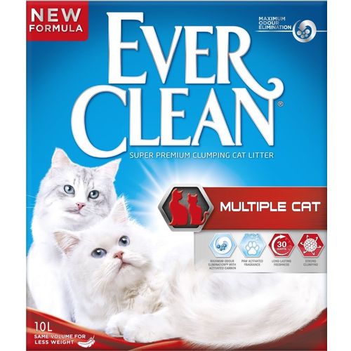 EverClean Multiple Cat 10 L, posip za mačke slika 1