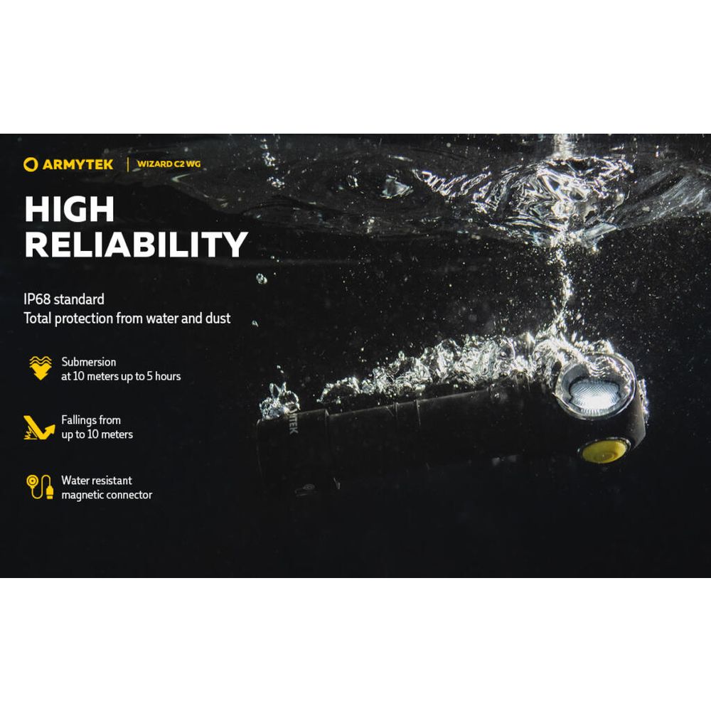 Armytek Baterijska lampa Wizard C2 WG slika 28