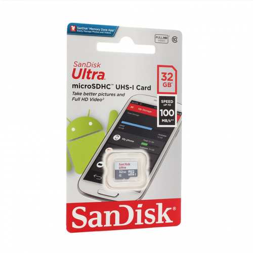 Mem. Kartica SanDisk SDHC 32GB Ultra Micro 100MB/s Class 10/UHS-I bez adaptera slika 1