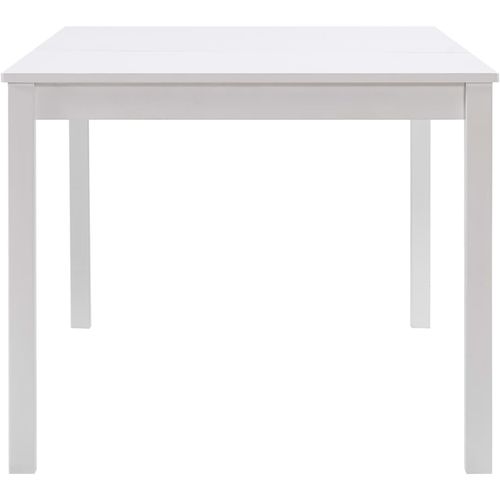 Blagavaonski stol bijeli 180 x 90 x 73 cm od borovine slika 4
