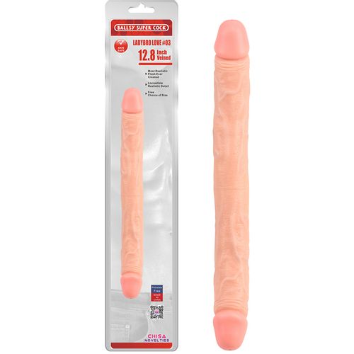 Dupli dildo 33cm Ladybro Love slika 1