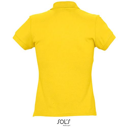 PASSION ženska polo majica sa kratkim rukavima - Žuta, XXL  slika 6