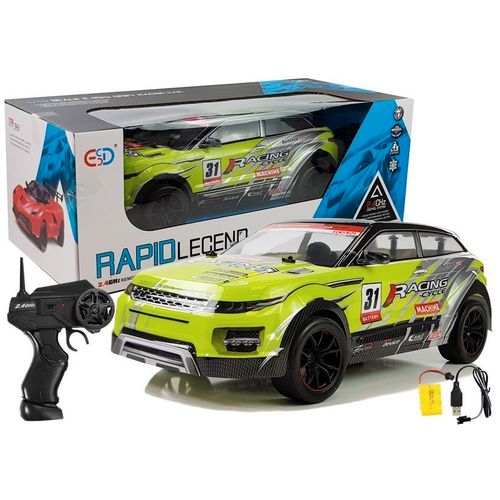 Auto na daljinsko upravljanje R/C Car SUV 1:10 - zeleni slika 1